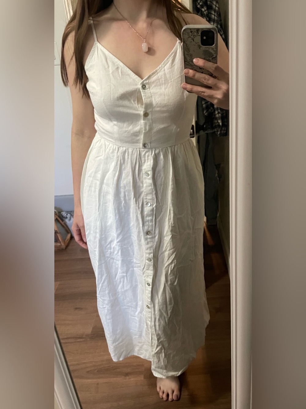 A New Day Target White Maxi Dress